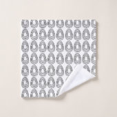 Œufs de Pâques Joyeuses Pâques (Gant de toilette)