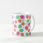 OEufs de Pâques Joyeux mug de Pâques (Devant droit)