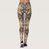 ŒUFS DE PÂQUES ~ Pastel 3D ~ Leggings (Dos)