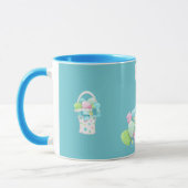 Oeufs de Pâques Pastel et Mug de lapin (Gauche)