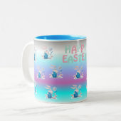 Oeufs de Pâques Pastel et Mug de lapin (Devant gauche)