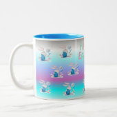 Oeufs de Pâques Pastel et Mug de lapin (Gauche)