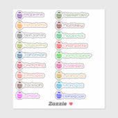OEufs de Pâques Personnalisé Stickers Plusieurs No (Feuille)