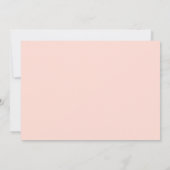 OEufs de Pâques rose Brunch de Pâques Invitation (Dos)