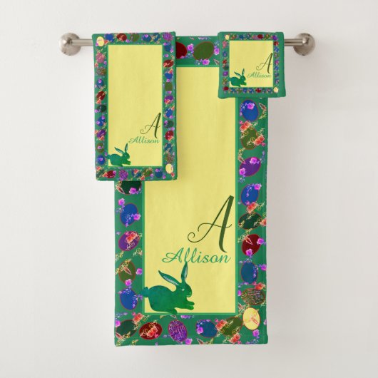 Oeufs de Pâques verts (En situation)