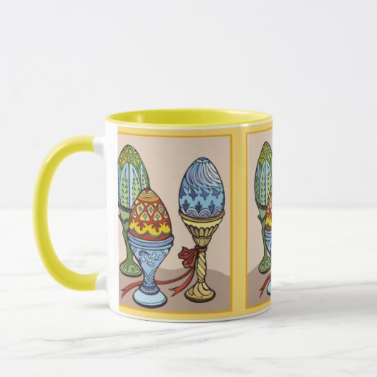 Oeufs décoratifs Mug (Gauche)