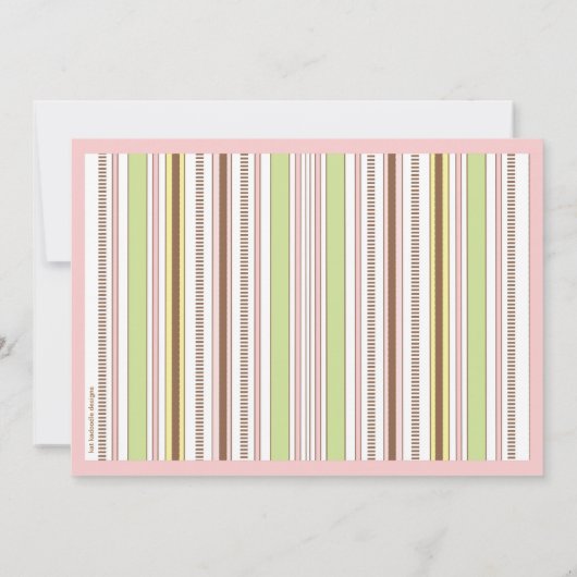 Oeufs décorés de façon moderne Invitation à dîner  (Dos)