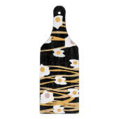 OEufs et nouilles Dîner Motif Planche à découper (Devant)