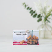 OEufs fermiers et Carte de visite de lait (Debout devant)