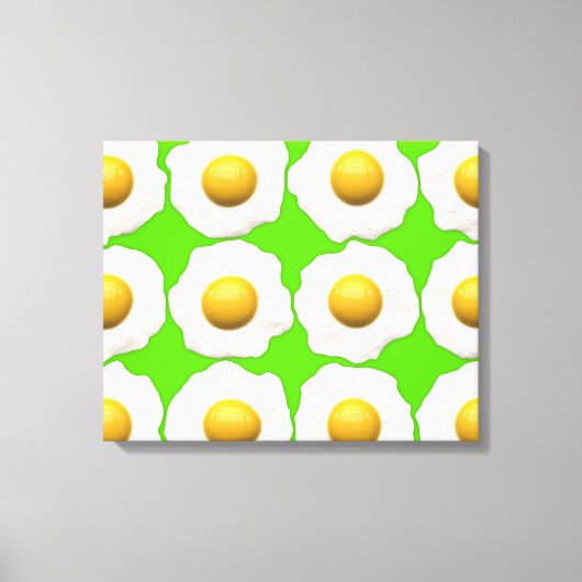 OEufs frits chaux citron vert toile hipster (Recto)