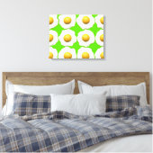 OEufs frits chaux citron vert toile hipster (Insitu(Chambre))