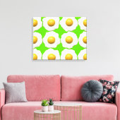 OEufs frits chaux citron vert toile hipster (Insitu(Salon))