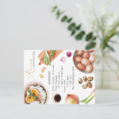 Oeufs Mayak - Carte postale Oeufs Marinés Coréens (Debout devant)