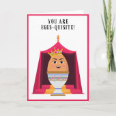 Oeufs mignons, Carte de remerciements délicieuse (Devant)