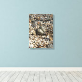 OEufs tueurs sur toile (Insitu (Plancher de Bois))