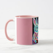 Oeufs vintages de FILLES Lapin ~ Mug (Gauche)