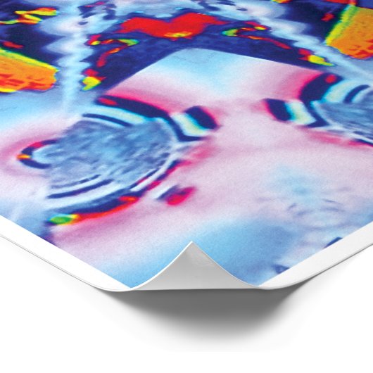 Oeutopia Kinetic Collage Kaleidoscope Poster (Coin)