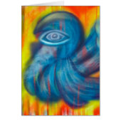 Oeuvre Abstraite colorée moderne (Devant)