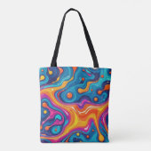 OEuvre Abstraite de surface 1200 - Sac fourre-tout (Dos)