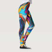 OEuvre Abstraite de surface 1217 - Leggings (Droite)