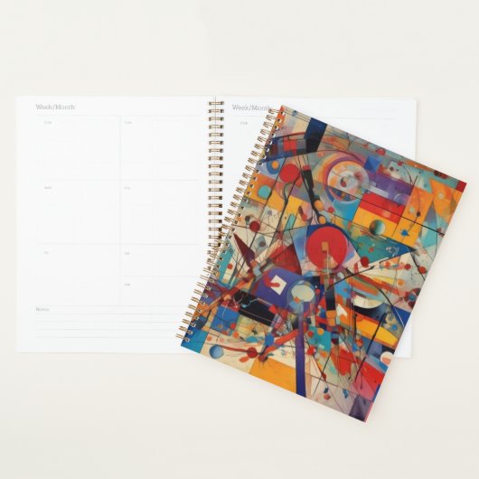 Oeuvre Abstraite moderne (Devant avec enveloppe)