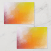 Oeuvre Abstraite moderne Blank Modèle tendance (Devant / Derrière)