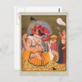 Oeuvre colorée de Ganesh sur cartes (Devant / Derrière)