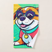 Oeuvre cool de style dessin (Serviette à main)