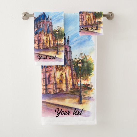 OEuvre d'aquarelle monographie pour voyageurs (En situation)