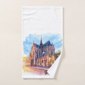 OEuvre d'aquarelle monographie pour voyageurs (Serviette à main)