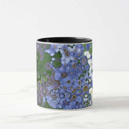 OEuvre d'art abstrait moderne - Mug de café (Centre)