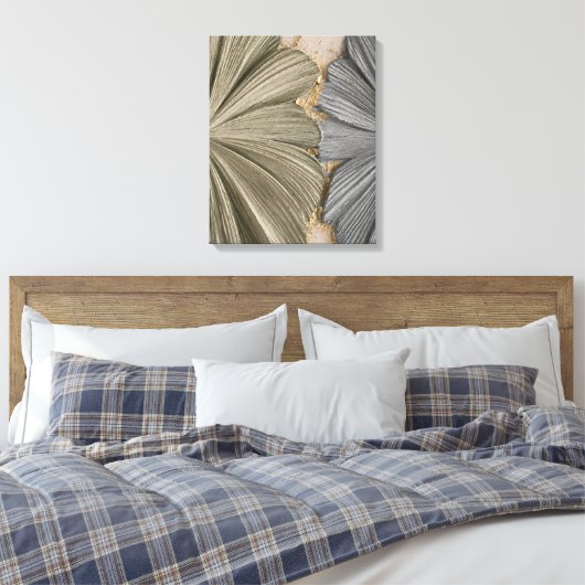 Œuvre d'art abstraite sur toile de luxe représenta (Insitu(Chambre))