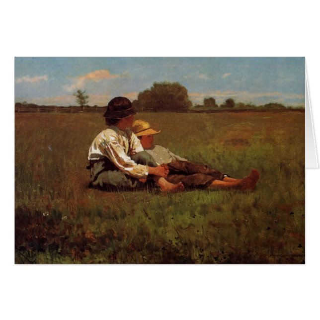 Oeuvre d'art de Homer Winslow (Devant horizontal)