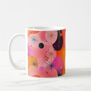 Œuvre d'art de l'arche géométrique. Tasse à café r
