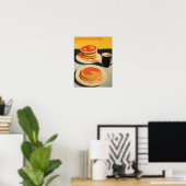 Œuvre d'art de mur de crêpes Impression de petit d (Bureau à domicile)