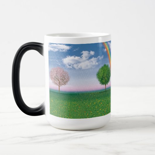 OEuvre d'art en 4 saisons MORPHING coffee mug (Gauche)