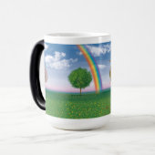 OEuvre d'art en 4 saisons MORPHING coffee mug (Devant gauche)