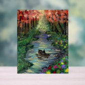 Œuvre d'art faite main - Orang arbres (Neutre)