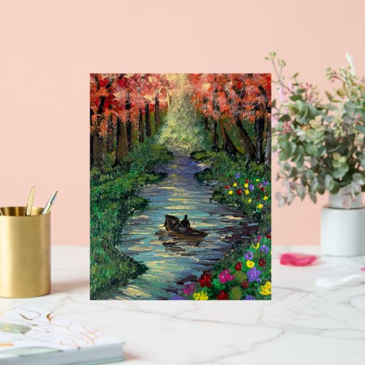 Œuvre d'art faite main - Orang arbres (Mariage)