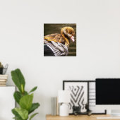 Oeuvre d'art murale d'oie égyptienne | Impression  (Bureau à domicile)