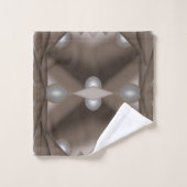 OEuvre d'art oculaire concentré à bec scié (Gant de toilette)