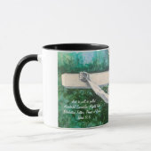 OEuvre d'art originale Noël Isaiah 9:6 Mug (Gauche)