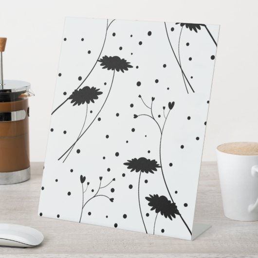 OEuvre d'art, panneau central gris foncé (In SItu)