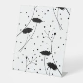 OEuvre d'art, panneau central gris foncé (Recto)