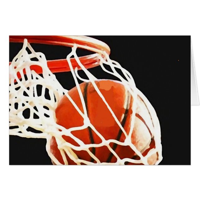 Oeuvre de basket-ball (Devant horizontal)