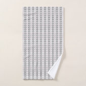 Oeuvre de chat | Motif de chat mignon Arrière - pl (Serviette à main)