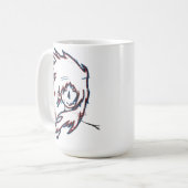 Oeuvre de Katie #5 - Mug blanc (Devant gauche)