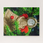Oeuvre de Noël de puzzle (Horizontal)