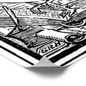 Oeuvre de prières Inspiration Poster (Coin)