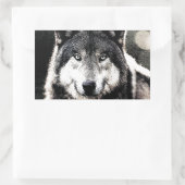 OEuvre d'OEuvres Wild Sticker rectangle unique (Sac)